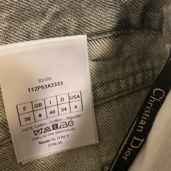Christian Dior Denim Shorts - Picture 4 of 4